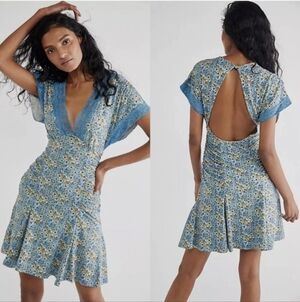 Free People "Sweet Talker" Minidress, L